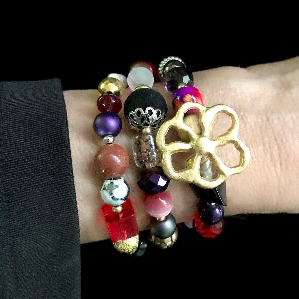 Handmade Bracelet With Vintage and Modern Elements (NB78-3H) New Without Tags - Picture 2 of 10